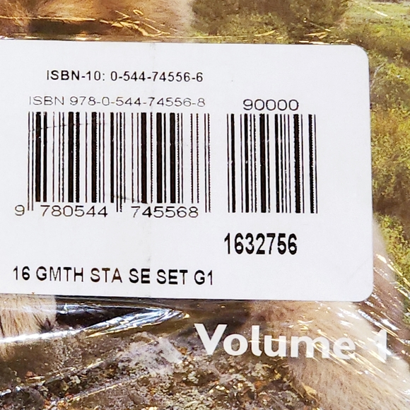 NEW Go Math! Grade 1 Student Edition Books Volume 1 & 2 SEALED Homeschool - Picture 3 of 13